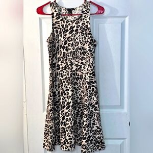H&M Cheetah Print Dress Womens‎ Juniors Size Small